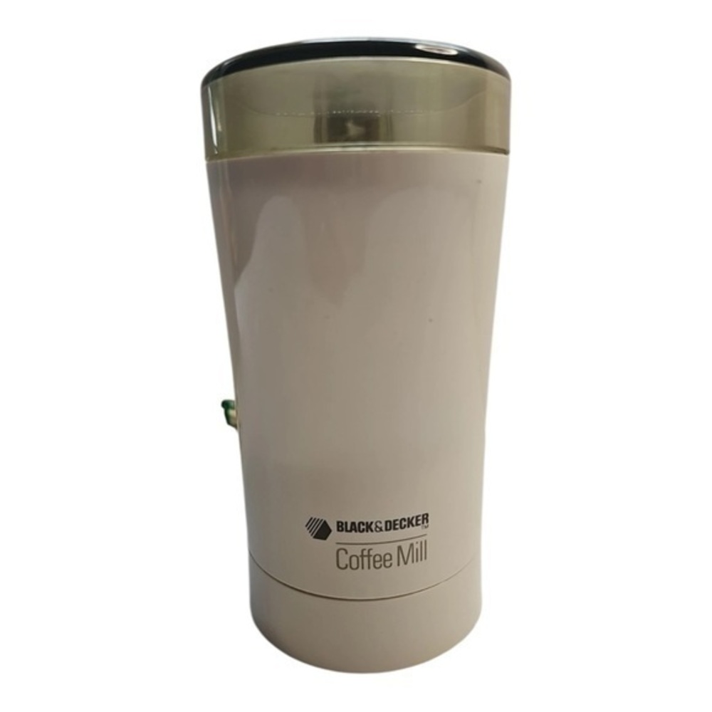 Vtg Black&Decker Smart Grind Coffee Bean Mill‎ Up To 12 Cups 1986 CBM1 Complete